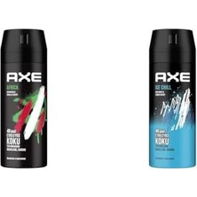 Prime Axe Erkek Deodorant & Bodyspray Africa 48 Saat Etkileyici Koku (150 Ml)(2) Axe Erkek Deodorant & Bodyspray Ice Chill 48 Saat Etkileyici Koku (150 Ml)(1)