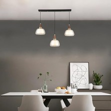 Prime Bormıo 3 Lu Antık Lak Sıralı Avıze 3XE27