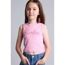 DeFacto Barbie Bisiklet Yaka Atlet Kız Çocuk H7261A826HS