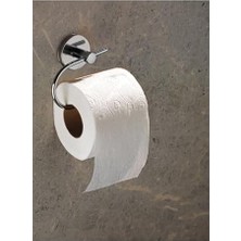Prime Yapışkanlı Tuvalet Kağıtlığı Wc Kağıtlık Tuvalet Kağıdı Askısı Krom S-107 Kasa - 15 Krom