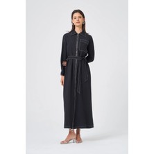 Ftz Women Kadın Erta Elbise  Siyah 31347