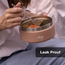 Prime Separatörlü Paslanmaz Çelik Yemek Termosu 400 ml - 1060018