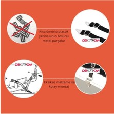 Prime Tüm Tv'lere Uyumlu, Güvenlik Halkalı, Metal Aksamlı, Y Tipi Deprem Tv Güvenlik Kiti