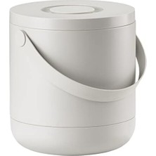 Prime Circular Çöp Kovası, Çap: 31,5 x 31 cm - 15 Litre, Gri