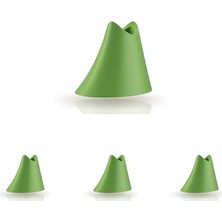 Prime Bioplastik Fırça Tutacağı Tekli Yeşil (4 Paketi)