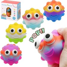 Başel Popping Ball Squishy Fidget Oyuncak 3D Sıkma Stres Topları 1ADET
