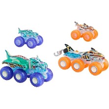 Hot Wheels Monster Trucks Power Smashers Oyuncak Araç ve Büyük Tir Çoklu Paketi HYJ29