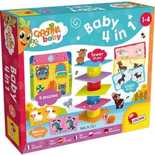 Lisciani Joc De Logica 4'ü 1 Arada - Animalute Jucause