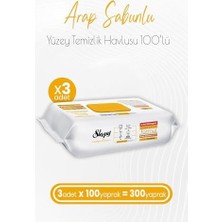 Prime Arap Sabunu Katkılı Yüzey Temizlik Havlusu 100 x 3 Adet (300 Yaprak)