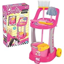 Barbie Dede Oyuncak Barbie Temizlik Arabası