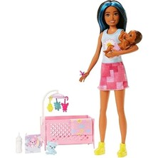 Barbie Bebek Bakıcısı Bebeği ve Aksesuarları FHY97 - HJY34