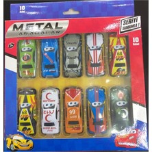 Beren Oyuncak 10'lu Çılgın Metal Arabalar