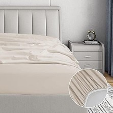 Prime Soley | Puella |%100 Pamuk Lastikli Bebek Çarşaf | 70 x 140 Ekru