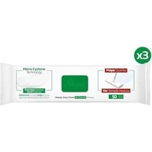 Prime Beyaz Sabun Katkılı Mopa Uyumlu Yer Temizlik Havlusu 3X50 (150 Yaprak)