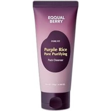 Eqqualberry Purple Rice Pore Purifying Pack Gözenek Önleyici ve Arındırıcı Mor Pirinçli Temizleyici, H6406AXNS