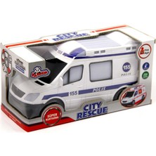 Vardem Oyuncak N366U 135A B Kutulu Pilli Ambulans Ve Polis