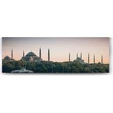 Prime Istanbul Camiler Panorama Tablo - 90X30CM
