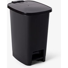 Prime Lüx Serisi Pedallı 10 Litre Çöp Kovası Siyah