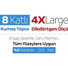 Prime Çamaşır Suyu Katkılı Mopa Uyumlu Yer Temizlik Havlusu&mendili 50 Yaprak