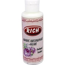 Rich Magic Dekopaj Tutkalı 130 ml Renkli ve Kullanışlı Dekoratif Yapıştırıcı
