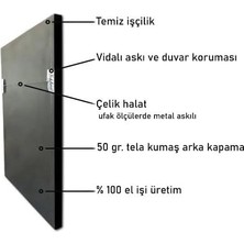 Prime Tablosan Kalkış Yapan Uçak Çerçeveli Cam Tablo 30X40 cm CA01120