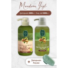 Prime Macadamia Şampuan, Duş Jeli ve Şampuan Fırçası