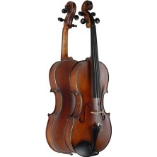 Vivaldi Boya Vivaldi VL-907 4/4 Keman Kahverengi Abanoz Klavye ve Burgular ile Özel Tasarım