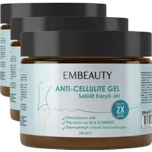 Prime Inceltici, Sıkılaştırıcı, Selülit ve Çatlak Giderici Vücut Şekillendirici Jel 250 ml (3 Paketi)