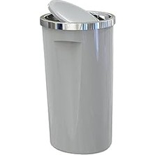 Prime M-E76-07 Çöp Kovası, 35 Litre, Gri