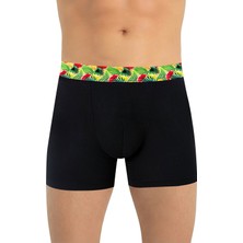 Just Inner Erkek Modal Boxer Meyve Desenli Konfor Odaklı Tasarım (135000)