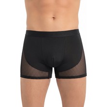Just Inner Erkek Modal Boxer Fileli Terletmez Doğal Yapı (135010)