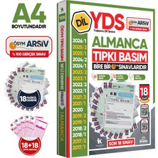 Karakutu Yayınları 2026 YDS Almanca ÖSYM Tıpkı Basım Çıkmış Soru Deneme Paketi Dijital ve Cevaplı 18li Fasikül SETİ