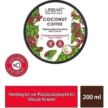 Prime Coconut Coffee Yenileyici ve Pürüzsüzleştirici Vücut Kremi 200 Ml- Vegan