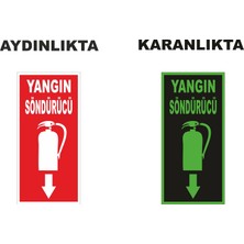 Yıldırım Fosforlu Yangın Söndürücü Levha Hafif ve Dayanıklı Dekota Malzemeden