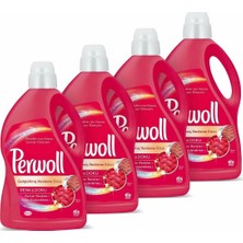 Perwoll Renkli Çamaşır Deterjanı 50 Yıkama *4'lü Set Parlak Renkler ve Doku Güçlendirme