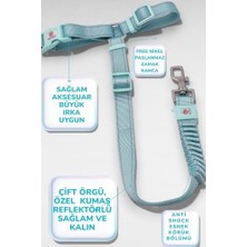 Vuralsin38 Caramelos Evcil Hayvan Araç Emniyet Kemeri, Köpek Kedi Için Anti- Güvenlik Kemeri, Naylon, Kahverengi, Reflektörlü, Tüm Irklar Için Uygun