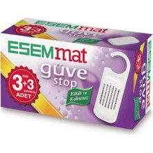 Vuralsin38 Esemmat 3 Askı + 3 Çekmece Güve Stop