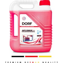 Dorf Süper Kırmızı Antifriz Dört Mevsim Plus-Üstün Koruma 3 Litre 09/2025 Yeni Üretim