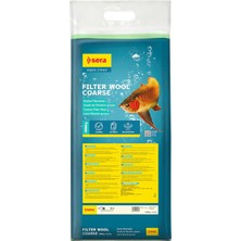 Sera Filter Wool Coarse 1 kg - Filtre Pamuğu Kaba 1000 G