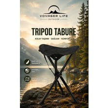 Apnea Voyager Life Katlanabilir Yer Kaplamayan Tripod Tabure