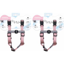 Vuralsin38 Gentle Dog Göğüs Tasması Pink (Xs) (2 Paketi)