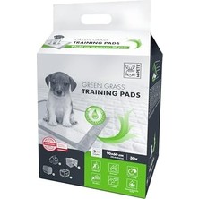 M-Pets Yeşil Grass Köpek Çiş Eğitim Pedi 90X60 cm 30'lu