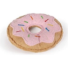Peluş Kedi Oyuncağı, 7.5 cm Çörek, Pembe