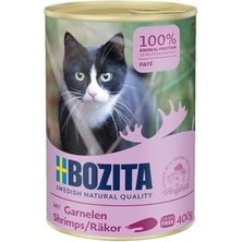 Vuralsin38 Bozita Karidesli Pate Kedi Konservesi 400 gr