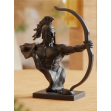 Hivhestin The Archer's Might – Spartan Savaşçı Dekoratif Heykel