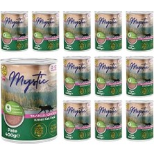 Vuralsin38 Mystic Yavru Kedi Tavuklu Pate 400 gr x 12 Adet