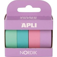 Vuralsin38 Bant Apli 4 Renk Bant Pastel