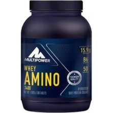 Multipower Whey Amino 3400 300 Tablet Amino Asit İçeren Premium Kalite Ürün Türkiye Menşeli