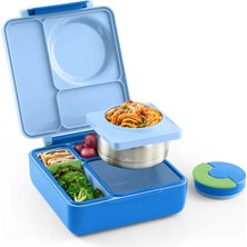 Omiebox Isı Yalıtımlı Mavi Bento Yemek Kutusu
