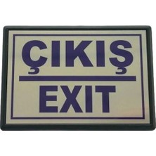 Sb Shopping Yönlendirme Küçük Çıkış (Exit) 10X7 cm